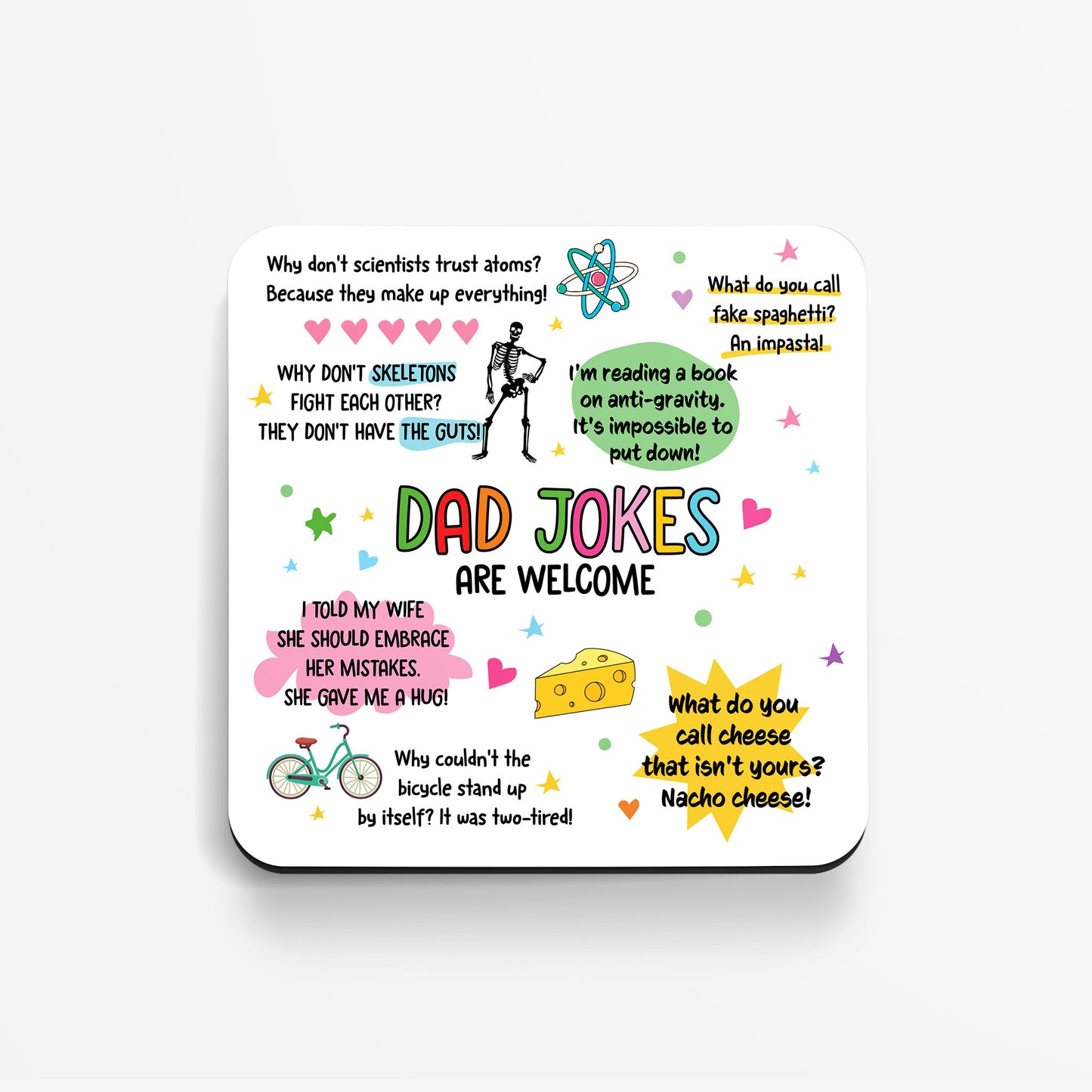 Dad Jokes Coaster