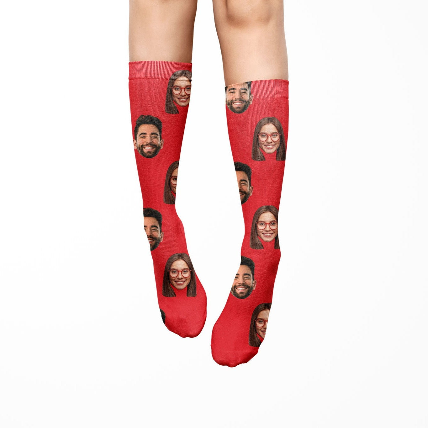 Couple Face Socks