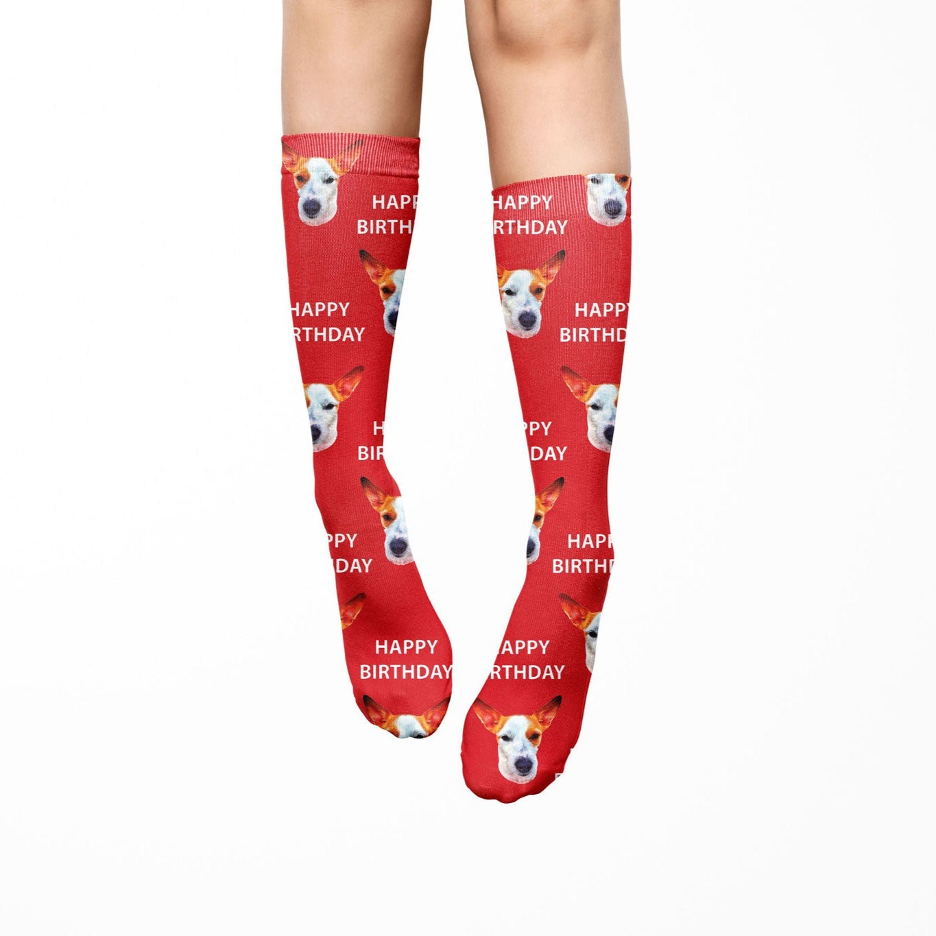 Happy Birthday Dog Lovers Socks