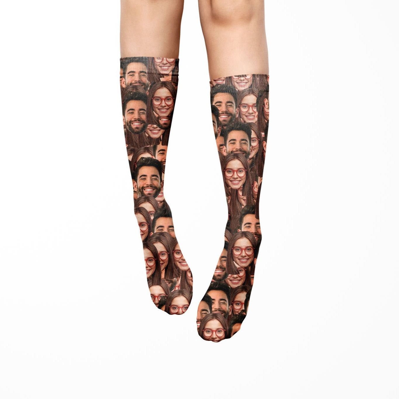 Couple Face Mash Socks