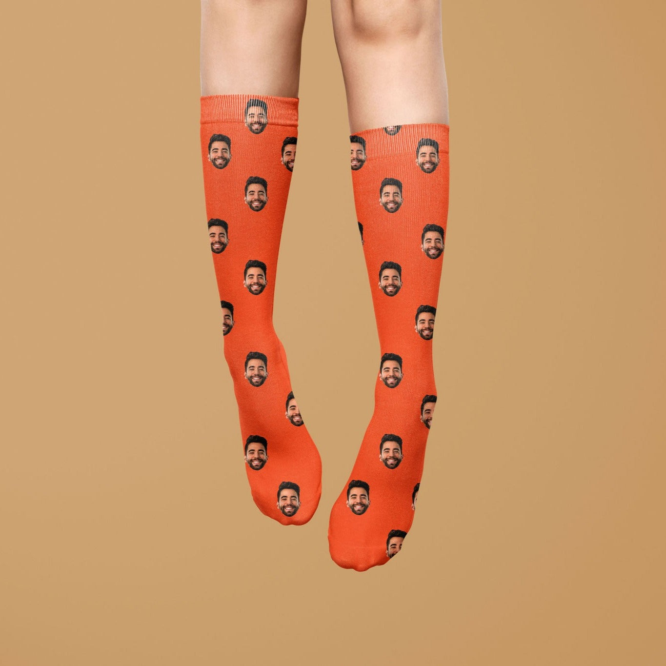 Face Print Socks