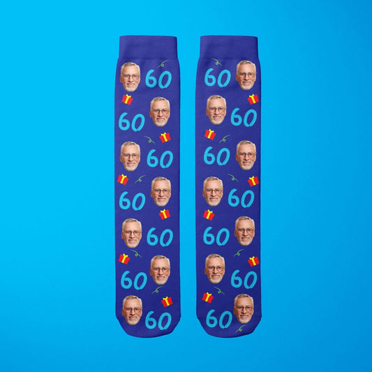 60th! Personalised Socks