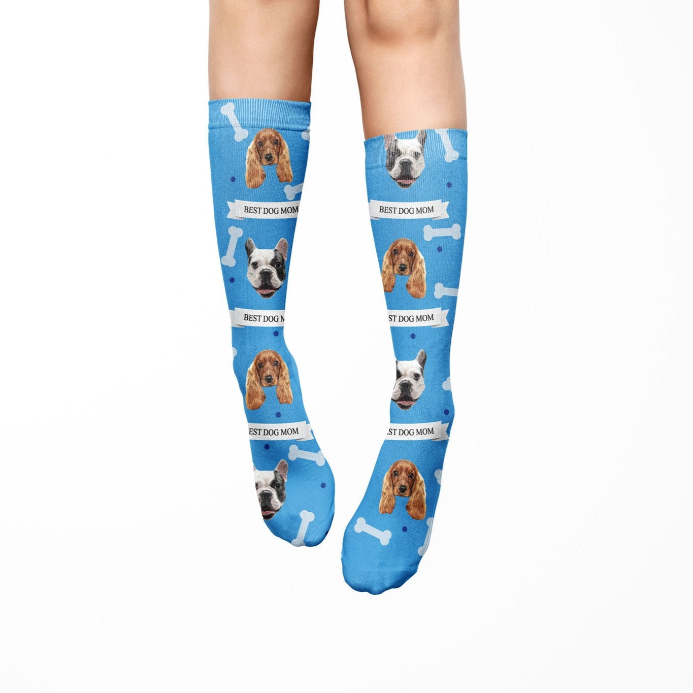 Best Dog Mom Personalised Socks