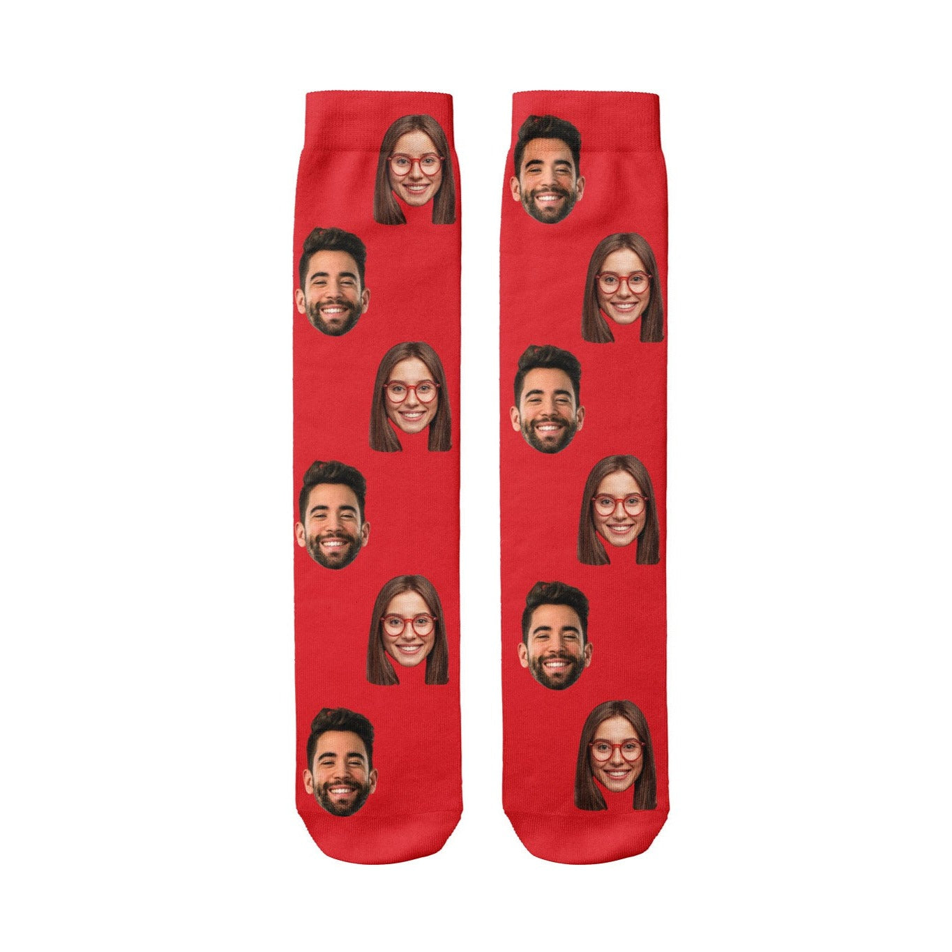 Couple Face Socks