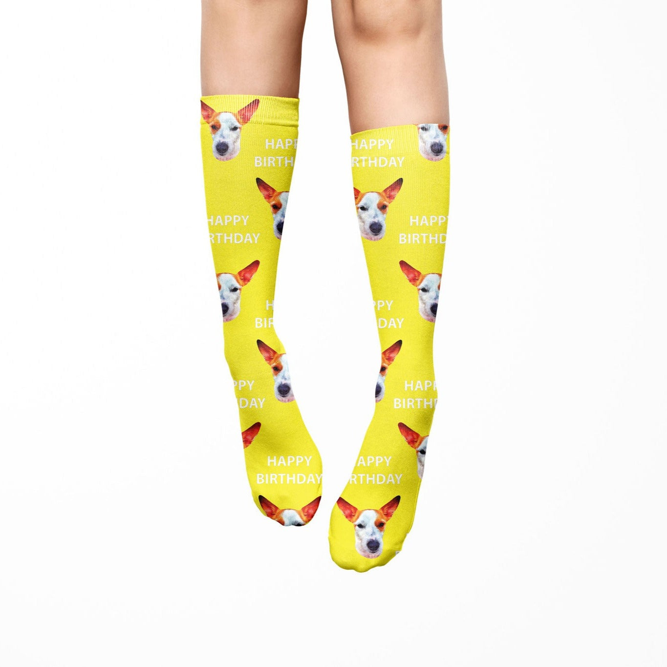 Happy Birthday Dog Lovers Socks